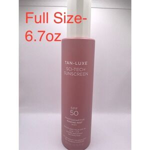 Tan-Luxe Sci-Tech Sunscreen SPF 50 6.7oz NEW